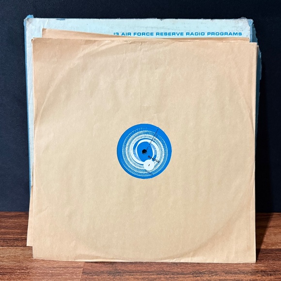 13 Air Force Reserve Radio Programs Vinyl Records (7 Records) - Picture 2 of 7